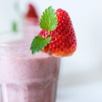 Smoothie fraises banane