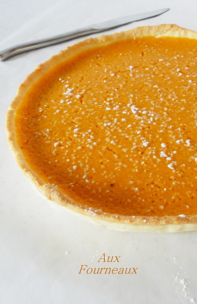 Tarte Sucrée Au Potimarron | Aux Fourneaux