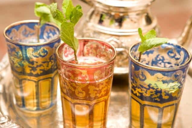 Thé à la menthe marocain