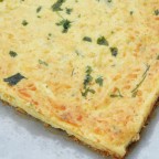 Clafoutis de courgettes au chèvre