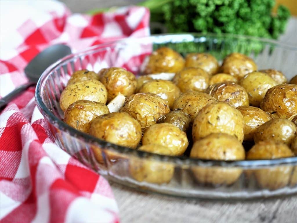 Pommes De Terre Grenaille Rôties Au Four | Aux Fourneaux