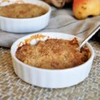 crumble pomme poire