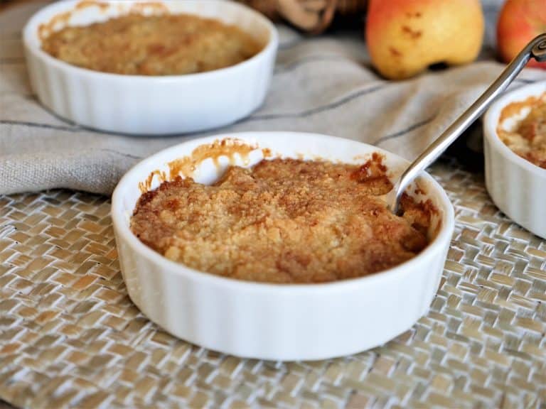 Crumble Express Pomme Poire | Aux Fourneaux