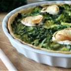 quiche brocoli épinards chevre