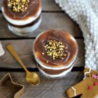 verrine sucrée de noel a la creme de marron