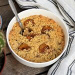 recette de crumble aux mirabelle