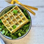 Gaufres aux épinards et fromage