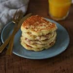 Pancakes lardons et fromage