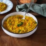 Dahl de lentilles corail recette facile à préparer