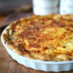 Quiche forestière champignon marmiton