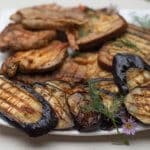 aubergines grillée peu caloriques peu grasse