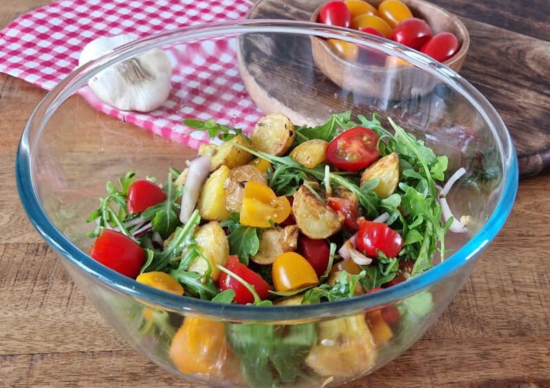 Salade fraîche de pommes de terre grenaille