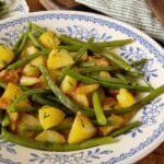 Salade de haricots verts pommes de terre