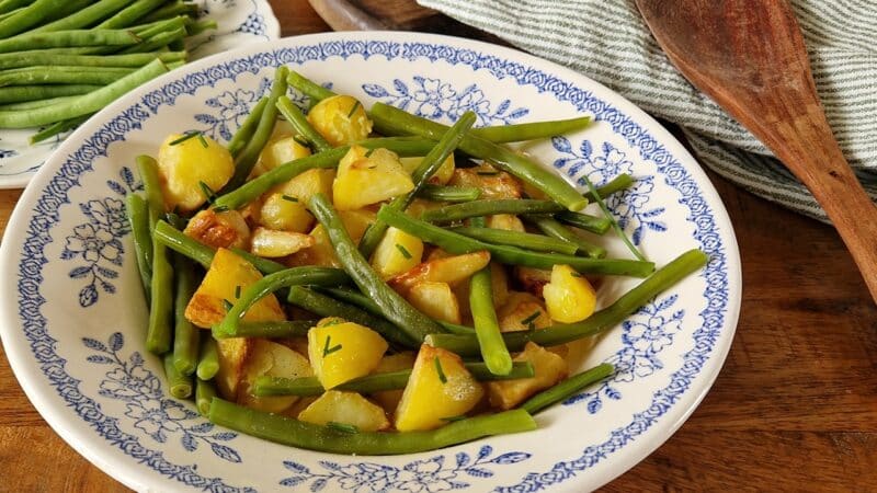 Salade de haricots verts pommes de terre