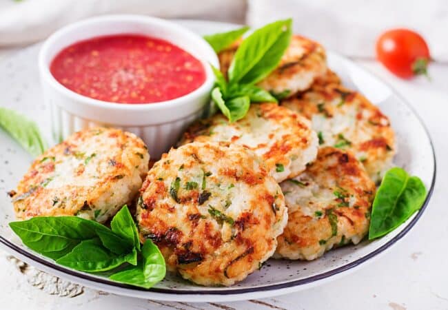 Croquettes au poulet et aux pommes de terre