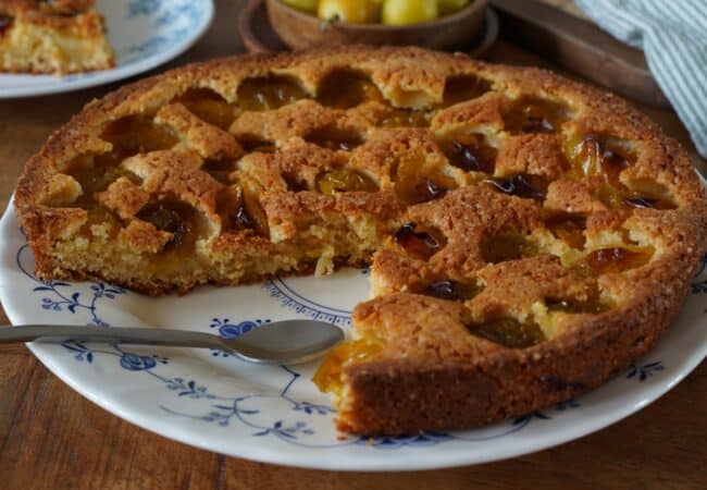 Gâteau ultra moelleux aux mirabelles