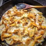 Poêlée de girolles à la crème