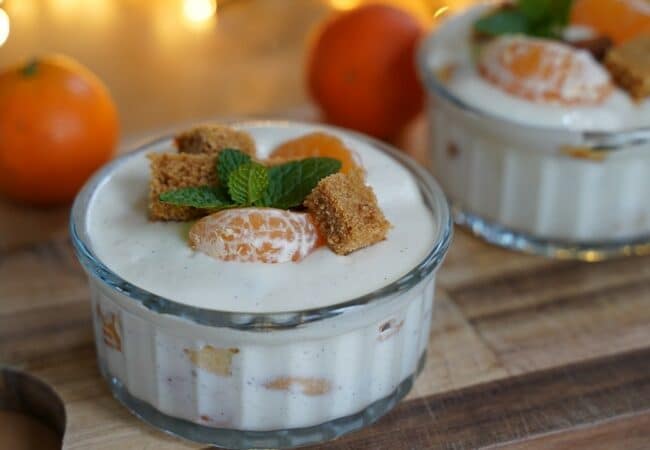 Tiramisu de Noël aux clémentines