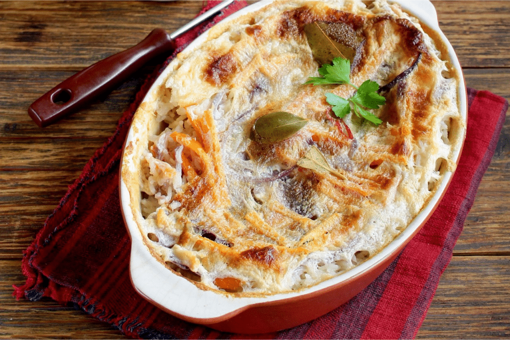 recette lasagne butternut champignon poulet